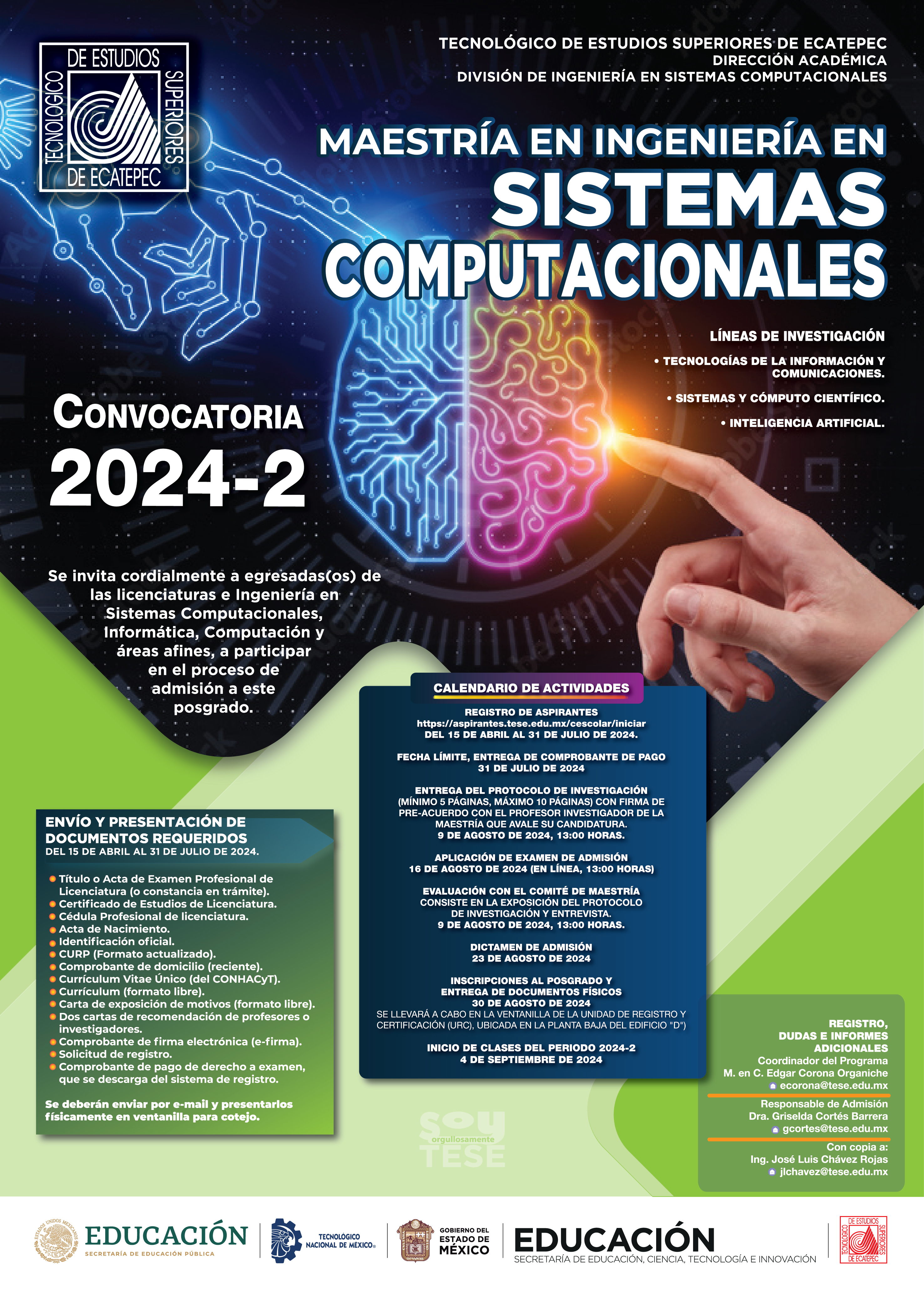 Maestría en Ingeniería en Sistemas Computacionales 2024-2